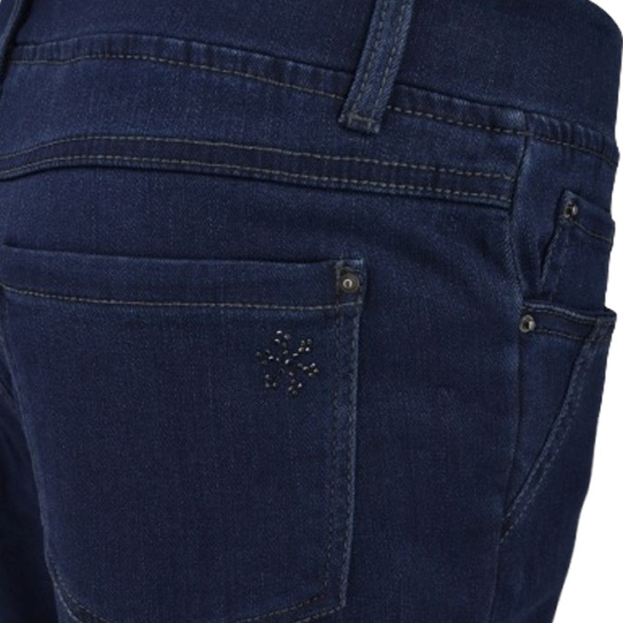 Anna Montana 1021 Angelika Thermo jeans Blue Black